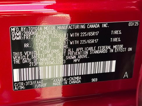 Certified 2025 Toyota RAV4 XLE image 29