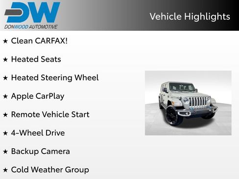 Used 2022 Jeep Wrangler Unlimited Sahara w/ Cold Weather Group AWD/4WD image 6