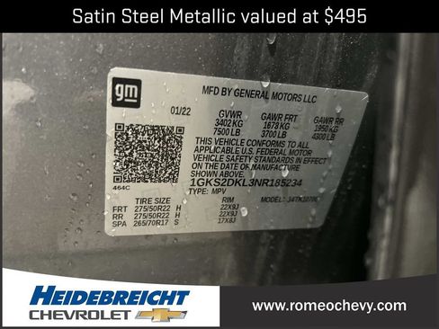 Certified 2022 GMC Yukon Denali w/ Max Trailering Package image 8