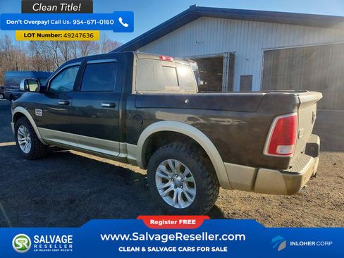 Used 2014 RAM 1500 Laramie Longhorn w/ Trailer Tow Group AWD/4WD image 3