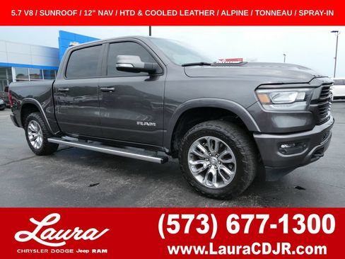 Used 2021 RAM 1500 Laramie w/ Sport Appearance Package AWD/4WD image 1