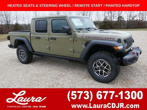 New 2026 Jeep Gladiator Rubicon w/ Steel Power Dome Hood Package image 1