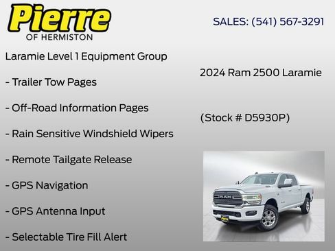 Used 2024 RAM 2500 Laramie AWD/4WD image 12