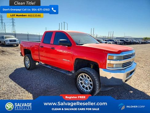 Used 2015 Chevrolet Silverado 2500 W/T w/ WT Convenience Package AWD/4WD image 5