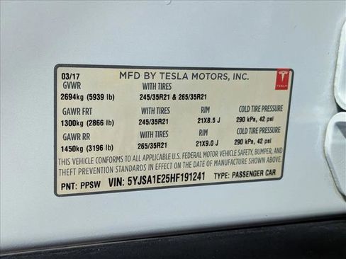 Used 2017 Tesla Model S 100D image 25