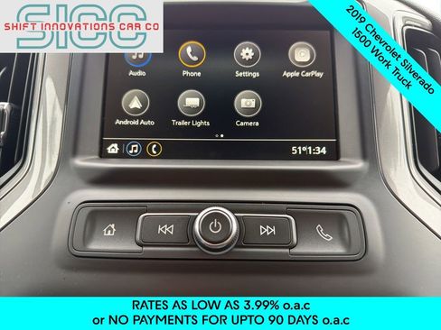 Used 2019 Chevrolet Silverado 1500 W/T w/ WT Convenience Package RWD image 19