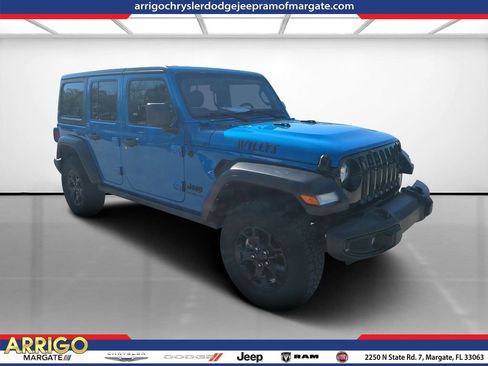 Used 2022 Jeep Wrangler Unlimited Sport AWD/4WD image 1