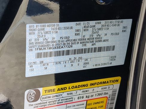 New 2025 Ford Expedition Max Platinum w/ Platinum Ultimate Package image 69