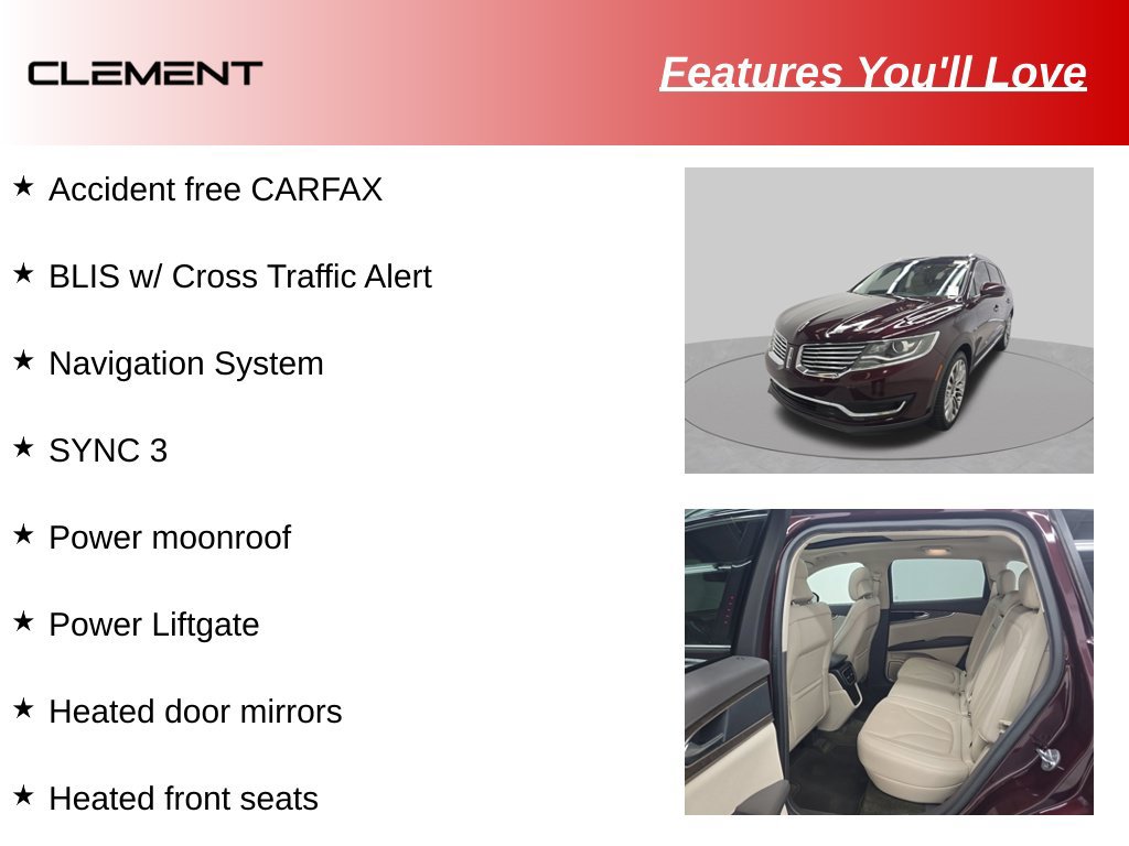 Used 2018 Lincoln MKX Reserve FWD image 8