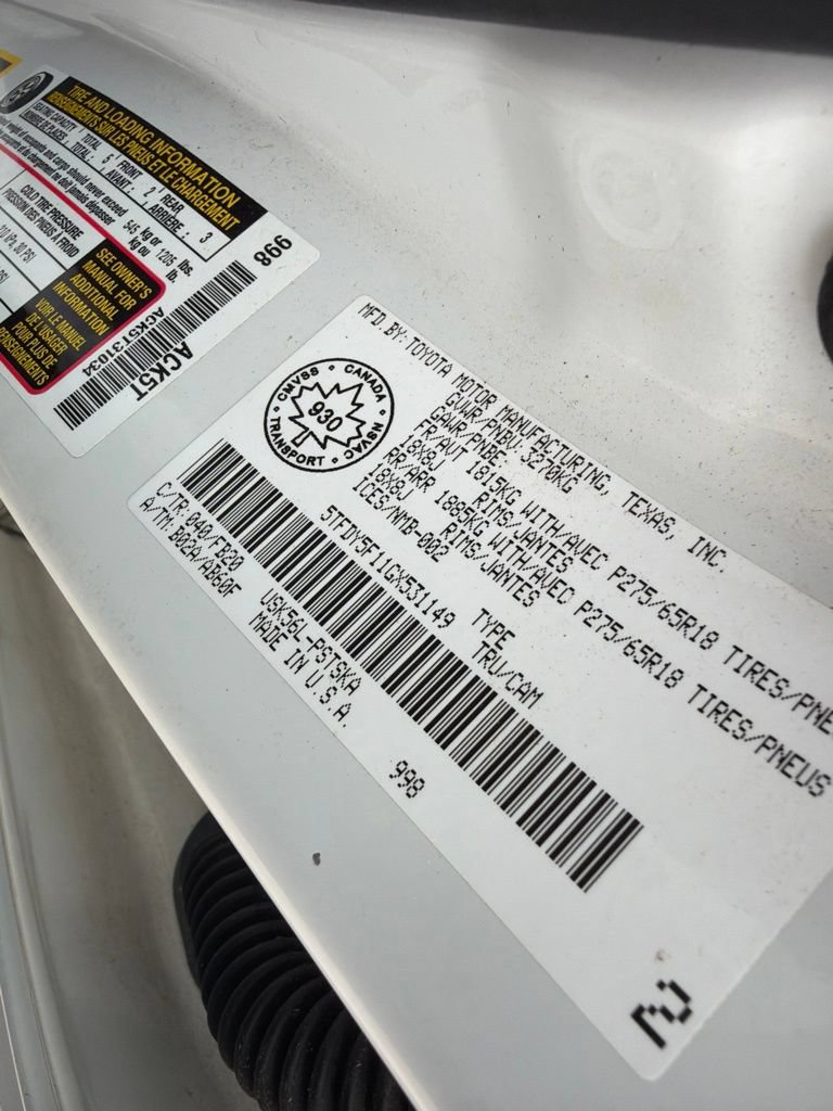 Used 2016 Toyota Tundra SR5 AWD/4WD image 23