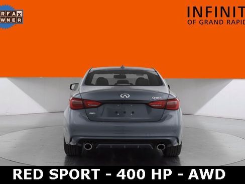 Used 2023 INFINITI Q50 Red Sport 400 image 6