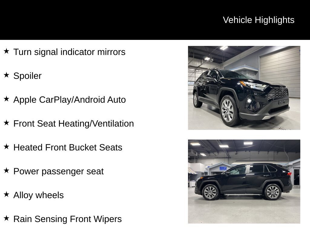 Used 2022 Toyota RAV4 Limited w/ Limited Grade Weather Package AWD/4WD image 14