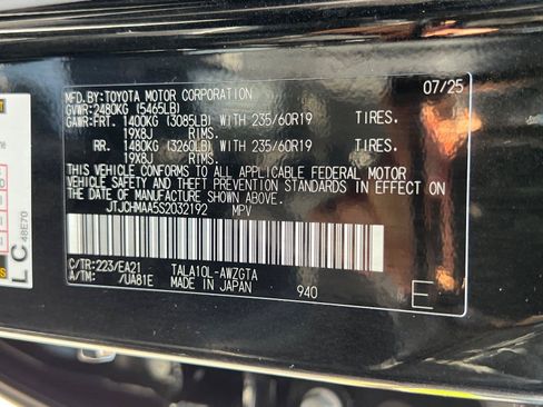 Certified 2025 Lexus RX 350 Premium w/ Accessory Package (Z1) FWD image 34