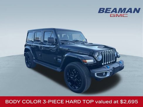 Used 2022 Jeep Wrangler Unlimited Sahara w/ Cold Weather Group image 1
