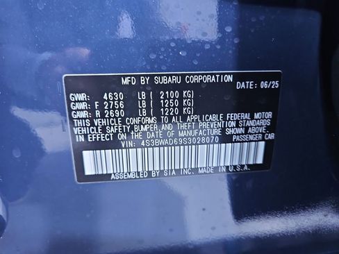 New 2025 Subaru Legacy Premium w/ Popular Package #1A image 28