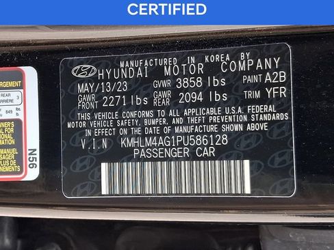 Certified 2023 Hyundai Elantra SEL w/ Cargo Package FWD image 27