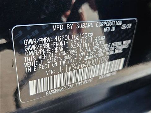 Used 2022 Subaru WRX Premium AWD/4WD image 23