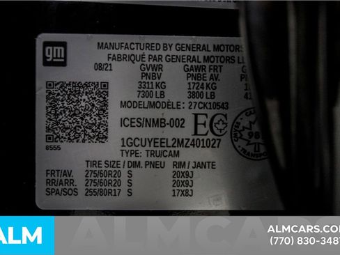 Used 2021 Chevrolet Silverado 1500 RST w/ Max Trailering Package image 56