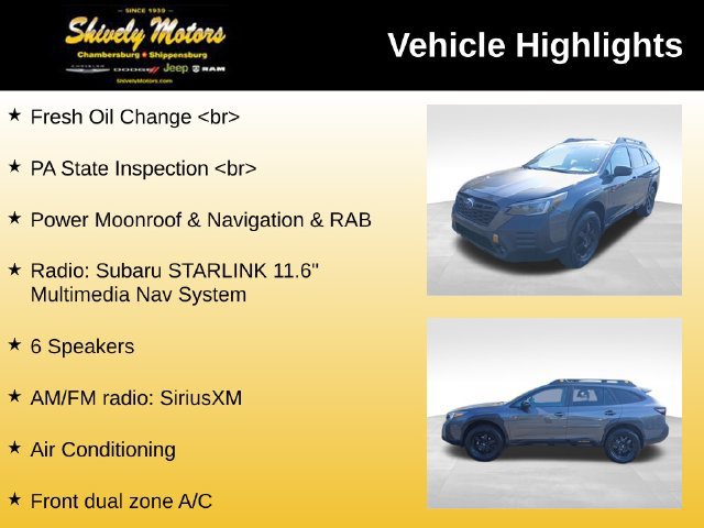 Used 2023 Subaru Outback Wilderness AWD/4WD image 7
