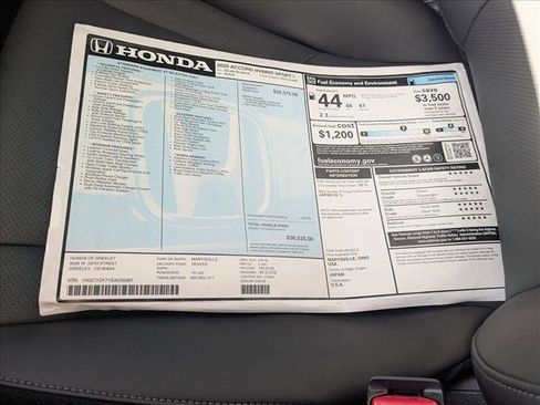 New 2025 Honda Accord Sport image 19