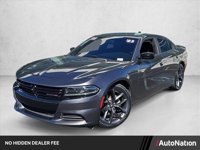 Used 2023 Dodge Charger SXT w/ Blacktop Package RWD image 1