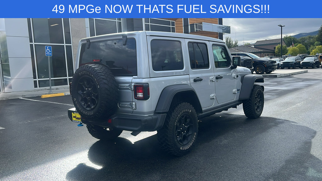 Used 2023 Jeep Wrangler Unlimited w/ Sun & Screen Package AWD/4WD image 3