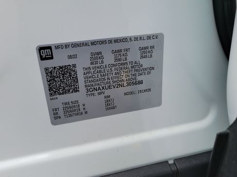 Used 2022 Chevrolet Equinox LT image 32