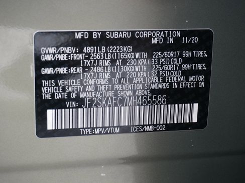 Used 2021 Subaru Forester Premium image 31