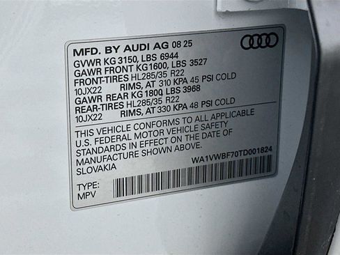 New 2026 Audi SQ7 Prestige image 32