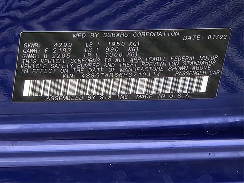 Used 2023 Subaru Impreza 2.0i image 17