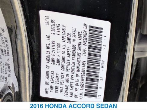 Used 2016 Honda Accord Touring image 26