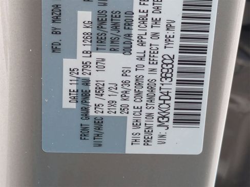 New 2026 MAZDA CX-90 3.3 Turbo w/ Premium Sport Pkg image 37