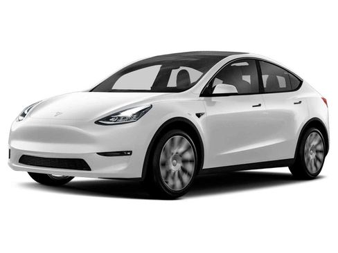 Used 2021 Tesla Model Y Long Range AWD/4WD image 1