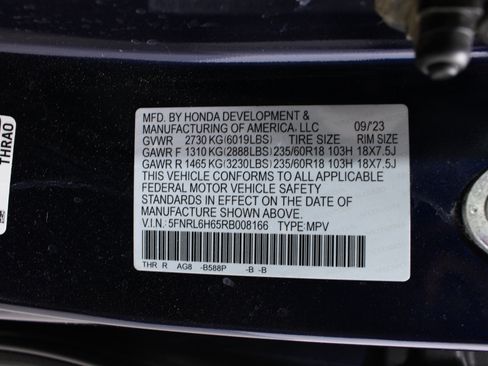Used 2024 Honda Odyssey EX-L image 39