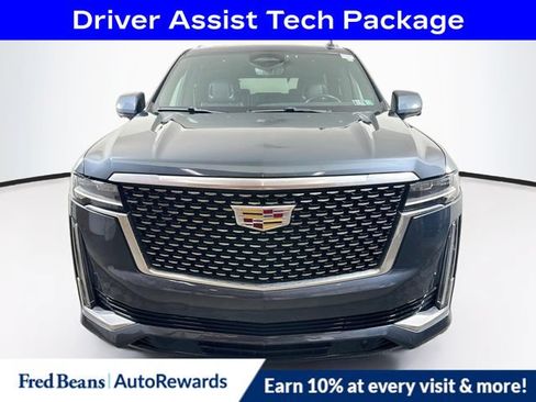 Used 2021 Cadillac Escalade Premium Luxury w/ Driver Assist Tech Package AWD/4WD image 2