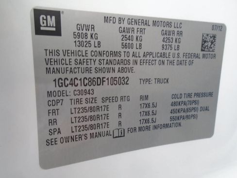 Used 2013 Chevrolet Silverado 3500 LTZ w/ LTZ Plus Package image 60