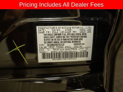Certified 2025 Nissan Sentra SV w/ SV Premium Package FWD image 21