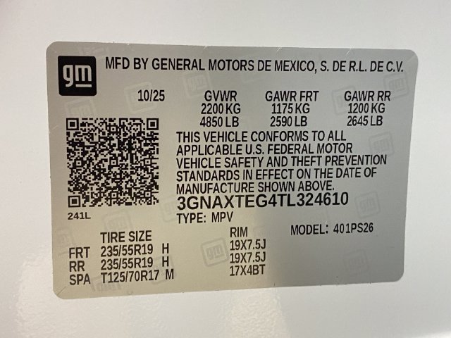 Certified 2026 Chevrolet Equinox RS w/ Convenience Package III AWD/4WD image 32