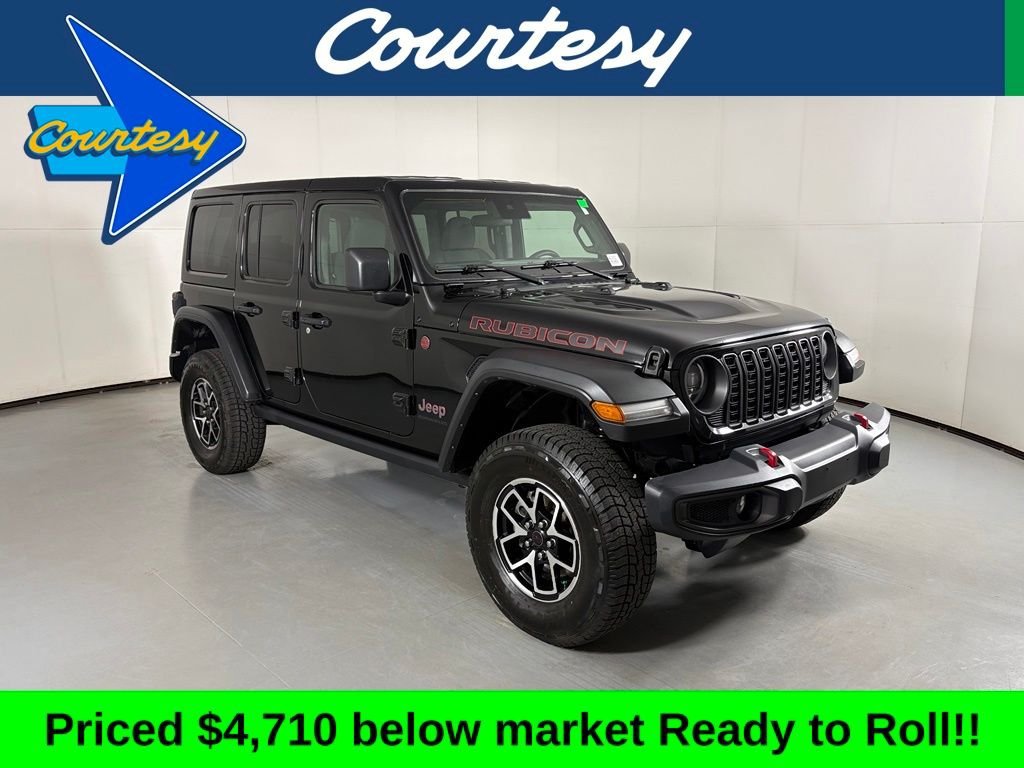 Used 2025 Jeep Wrangler Unlimited Rubicon AWD/4WD image 1