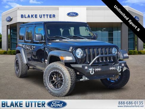 Used 2021 Jeep Wrangler Unlimited Sport AWD/4WD image 1