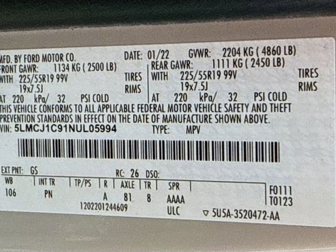 Used 2022 Lincoln Corsair FWD w/ Premium Package image 21