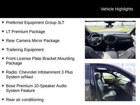 Used 2023 Chevrolet Traverse LT w/ LT Premium Package AWD/4WD image 12