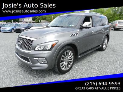 Used 2015 INFINITI QX80 4WD w/ Deluxe Technology Package