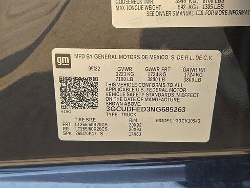 Used 2022 Chevrolet Silverado 1500 LT Trail Boss w/ LT Trail Boss Premium Package image 28