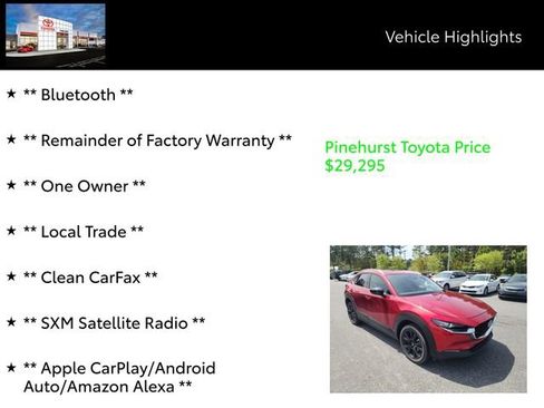 Used 2024 MAZDA CX-30 2.5 Turbo w/ Premium Plus Pkg image 7