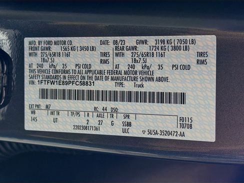 Used 2023 Ford F150 XLT w/ Equipment Group 302A High image 32