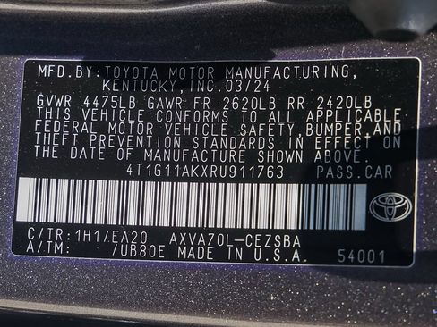 Used 2024 Toyota Camry SE FWD image 32