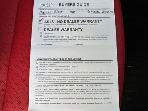 Used 2025 Chevrolet Blazer EV SS image 41