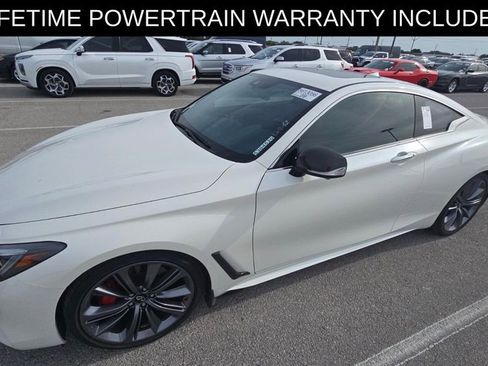 Certified 2022 INFINITI Q60 Red Sport 400 w/ Carbon Fiber Package image 2