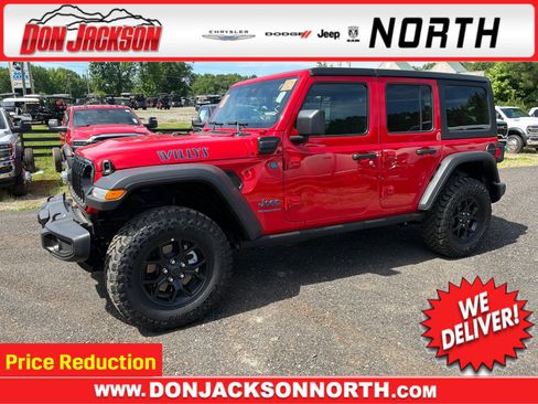 Used 2025 Jeep Wrangler Unlimited Sport S 4xe AWD/4WD image 1